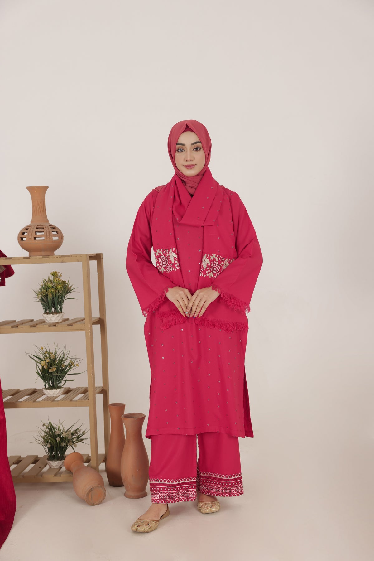 ZZ-Reddish-Pink-125 / 3PC