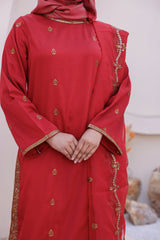 ZZ-Red-Maroon-Grace-144 / 3PC