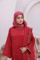 ZZ-Red-Maroon-Grace-144 / 3PC