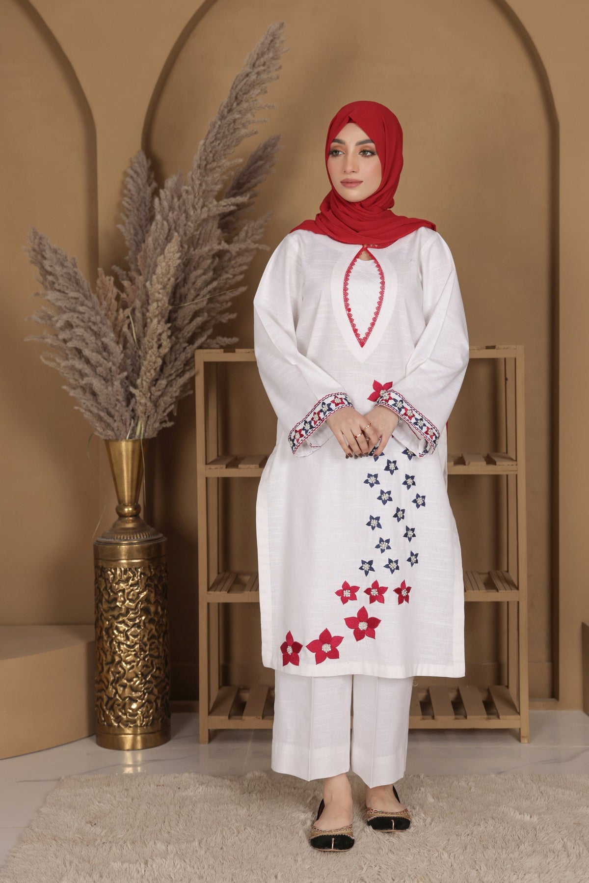 ZZ-Pure-White-122 / 2PC